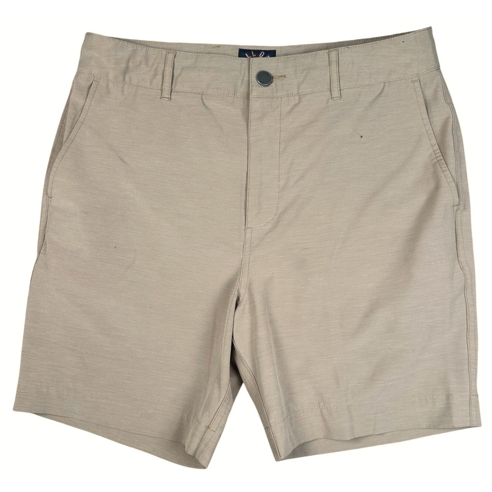 Faherty All Day Shorts Mens 31 Tan 6.5" Stretch Hybrid Quick Dry Chino Gorpcore